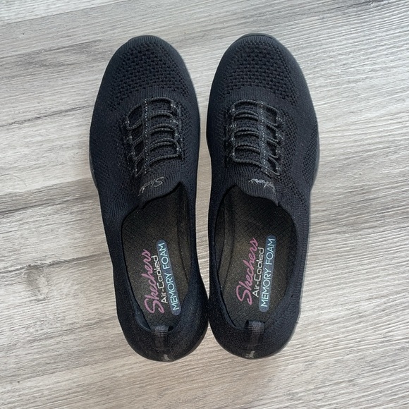 Sketchers air cooled memory foam slip on shoes 7 - Picture 4 of 7